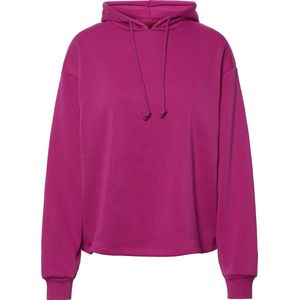 Hoodie PIECES. Katoen materiaal. Maten M. Roze kleur