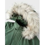 NAME IT - Parka - Groen - 100% Polyester - Afneembare Capuchon