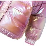 NAME IT - NKFMALAN PUFFER JACKET - Roze - Meisjes Jas