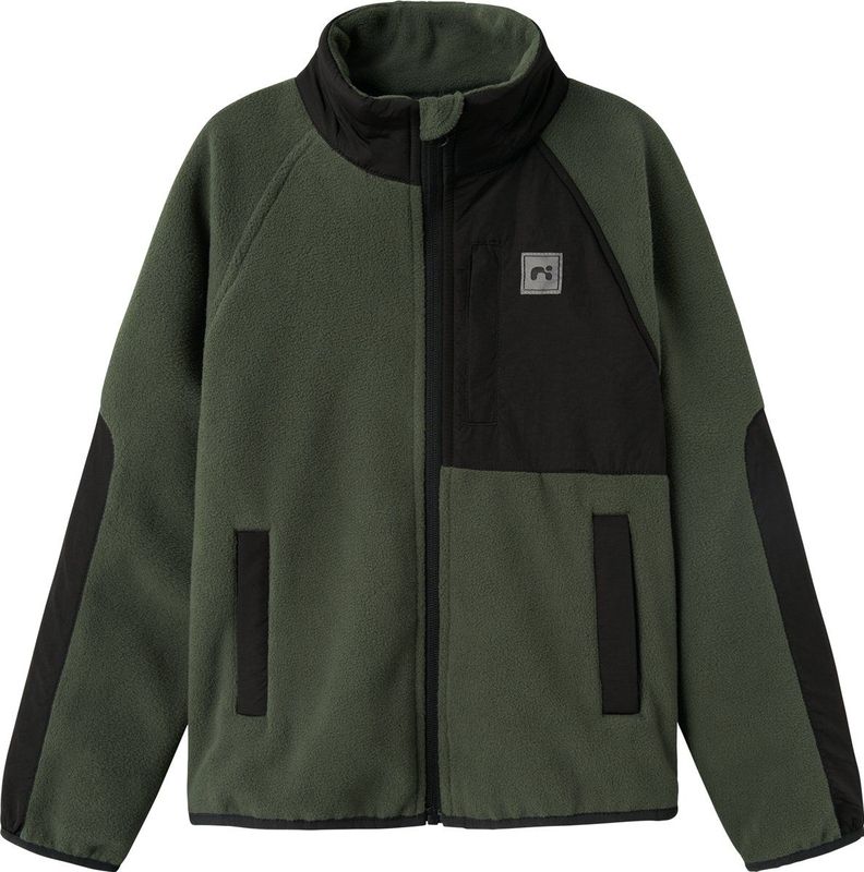 Name It - NknMyles - Fleece Jas - Klimop - Fleece