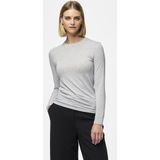 Light Grey Melange - Longsleeve - Jersey - Regular Fit