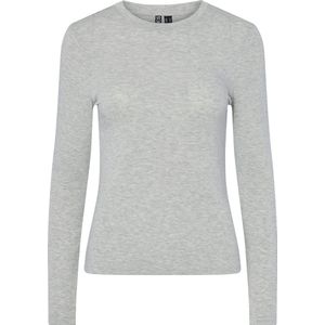 Light Grey Melange - Longsleeve - Jersey - Regular Fit