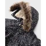 Name It - NMFSNOW05 - Outdoorjack - Dark Sapphire - Met Capuchon - Regular Fit