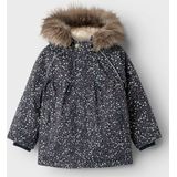 Name It - NMFSNOW05 - Outdoorjack - Dark Sapphire - Met Capuchon - Regular Fit
