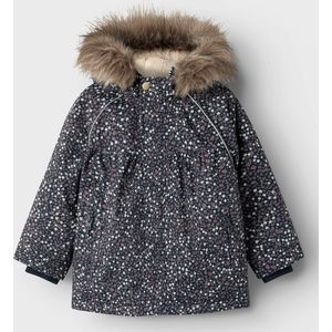 Name It - NMFSNOW05 - Outdoorjack - Dark Sapphire - Met Capuchon - Regular Fit