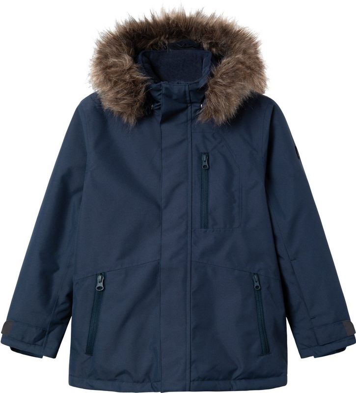 Name It - NkmSneeuw - Winterjas - Dark Sapphire