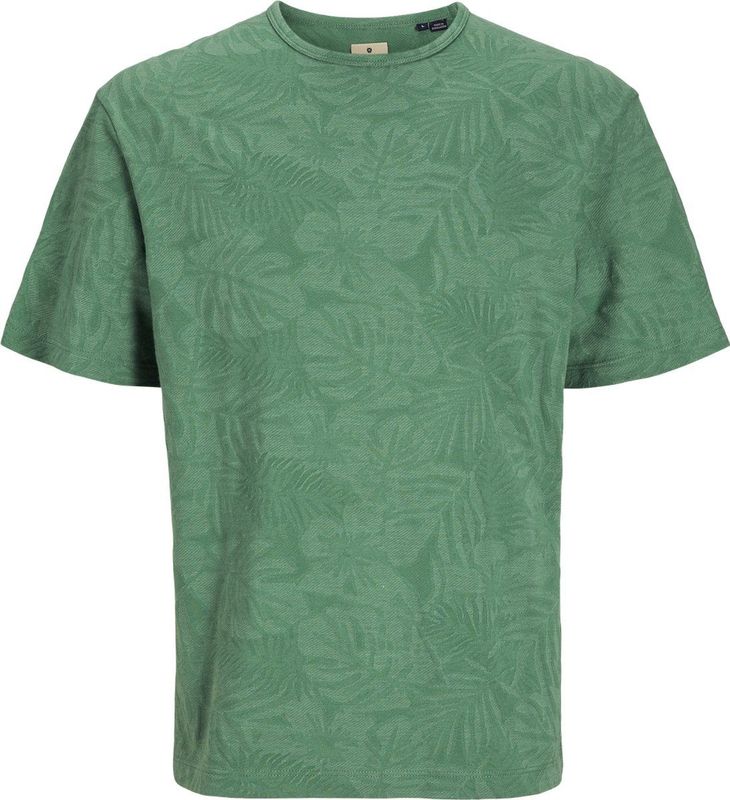 Jack Jones T-shirt Jprblunael Ss Tee 12253564 Bottle Green Mannen