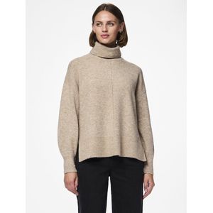 Gebreide Trui - Zwart - Gerecycled Polyester - Losse Pasvorm