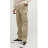 JACK & JONES - Cargobroek - Groen - Katoen - Loose Fit