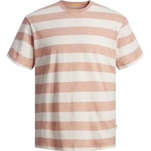 Jack Jones Aruba Stripe Tee SS Crew Neck Canyon Sunset MULTICOLOR