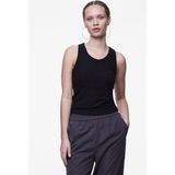 Blousetops - Effen - Jersey - Ronde Hals - Mouwloos - Slanke Pasvorm