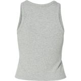 PIECES - PCANIBI - Top - Lichtgrijs - Mouwloos - Slanke Pasvorm