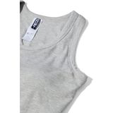 PIECES - PCANIBI - Top - Lichtgrijs - Mouwloos - Slanke Pasvorm