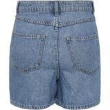 Pieces Pcsky Hw Rhinestone Shorts Blue Denim BLAUW