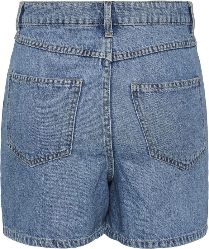 Pieces Pcsky Hw Rhinestone Shorts Blue Denim BLAUW