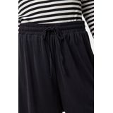 Pieces - Korte Broek - Zwart - Viscose Lenzing Ecovero en Polyester