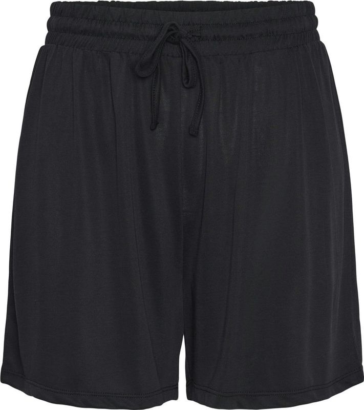 Pieces - Korte Broek - Zwart - Viscose Lenzing Ecovero en Polyester