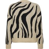 Only Trui Onlhazel Ls O-neck Jq Knt 15328215 Hummus Dames