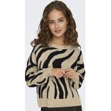 Only Trui Onlhazel Ls O-neck Jq Knt 15328215 Hummus Dames