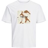 Jack & Jones - Sequoia - T-shirt - Wit - 100% Katoen