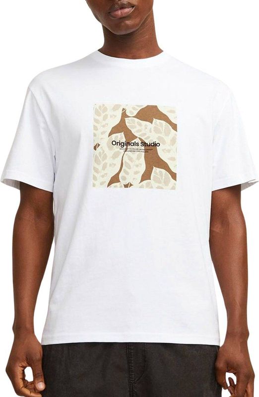 Jack & Jones - Sequoia - T-shirt - Wit - 100% Katoen