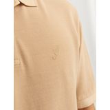 Jack Jones - Jprccwilliam Wash Ss Polo Sn - Heren - Polo'