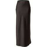 Strookenrok - Zwart - Polyester - Hoge Taille - Maxi Lengte