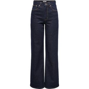 Only Jeans Onljuicy Hw Wide Rinse Dnm Mas763 N 15328295 Dark Blue Denim Dames
