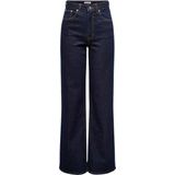 Only Jeans Onljuicy Hw Wide Rinse Dnm Mas763 N 15328295 Dark Blue Denim Dames