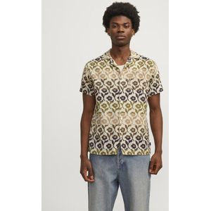 Jack & Jones - Overhemd - Tropisch Patroon - Korte Mouwen - Comfort Fit