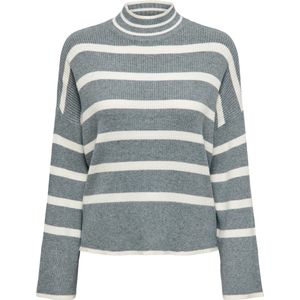 Only - Onlibi Highneck Pullover Knt Noos - Dames - Gebreide Truien