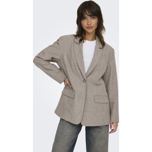 Only - Onllinda Ls Boyfr Blazer - Fungi/Melange - Dames
