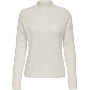 Jacqueline de Yong Trui Jdylumi Life High Neck Pullover 15325961 Birch/melange Dames