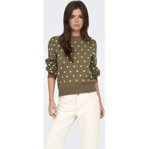 Jdy - Jdysigrid Life on Puff Pull Knt Noos - Dames - Gebreide Truien