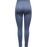 ATHLEISURE - Legging - Zwart - Ribstof - High Waist