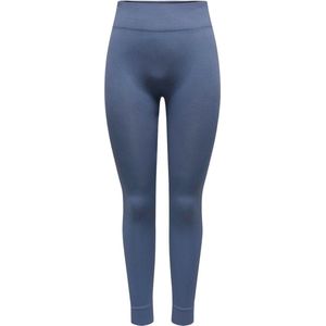 ATHLEISURE - Legging - Zwart - Ribstof - High Waist
