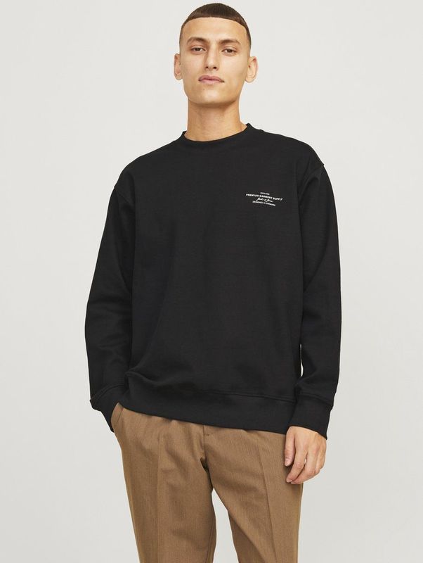 Jack & Jones JPRBLACHAD BRANDING SWEAT CREW NECK LN