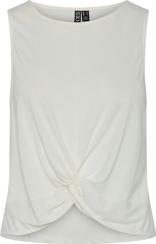 PIECES - Anora - Top - Wolwit - Mouwloos