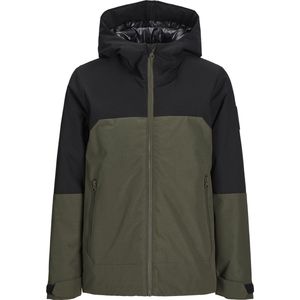 JACK & JONES JUNIOR - JCOAIDEN TRANSITIONAL - Gewatteerde Winterjas - Donkergroen/Zwart - Polyester