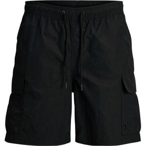 Jack & Jones - Fiji Cargo - Zwemshort - Zwart - 100% Polyamide