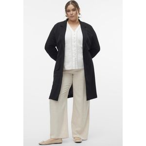 VERO MODA Blazer Vmcliva Ls X-long Tie - Dames - Zwart