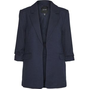 VERO MODA Vmfrida Ls Regular Blazer Noos Damesblazer, marineblauw blazer