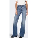 Only - Onljuicy Hw Wide Front p Fl Dnm Jns Gua - Dames - Jeans