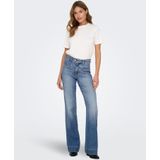 Only - Onljuicy Hw Wide Front p Fl Dnm Jns Gua - Dames - Jeans