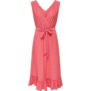 Only - ONLSMILLA S/L MIDI DRESS CS JRS 15328939 - Lange Jurk - Vrouwen