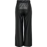 JDY - JDYSOYA GEGGO PU PANT - Dames - Leggings - Zwart - Polyurethaan