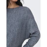 Only - ONLDANIELLA - Gebreide Trui - Grisaille - Lange Mouwen - Ronde Hals