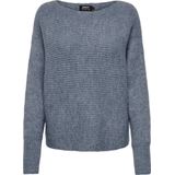 Only - ONLDANIELLA - Gebreide Trui - Grisaille - Lange Mouwen - Ronde Hals