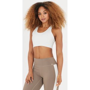 Athlecia - Gaby - Sport BH - Zwart - 75% Polyamide, 25% Elastaan, Middelhoge Ondersteuning, Sneldrogend