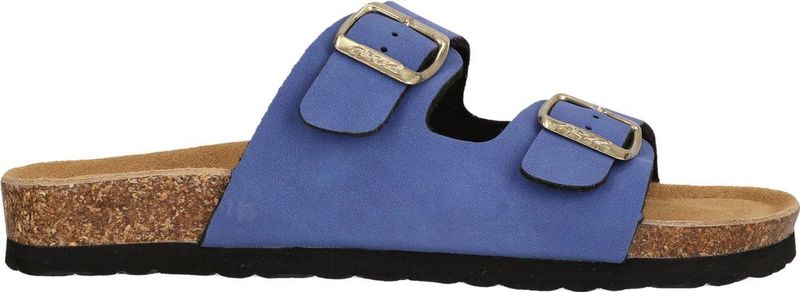 Whitehill - Muiltjes - Effen - Imitatieleer - Open Toe - Platte Hak